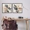 Stupell Industries Black & Beige Botanicals 2pc Framed Giclee Wall Art Set Design by Lazar Studio